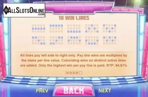 Screen4. Money Night from Cayetano Gaming