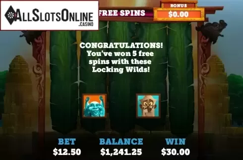 Free spins. Mystic Monkeys from Genesis