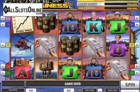 Screen 2. Oily Business from Play'n Go