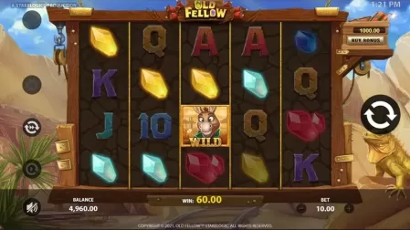 Old Fellow slot screenshot 2