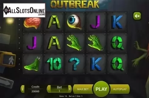 Reels screen. Outbreak from X Play