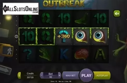 Game workflow 2. Outbreak from X Play