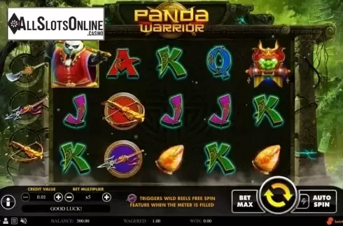 Reel Screen. Panda Warrior (Swintt) from Swintt