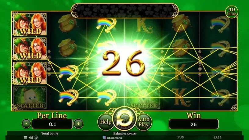Patrick's Collection 40 Lines slot screenshot 3