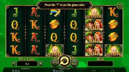Patrick’s Collection 40 Lines slot screenshot 1
