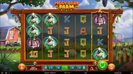 Piggy Bank Farm slot screenshot 1
