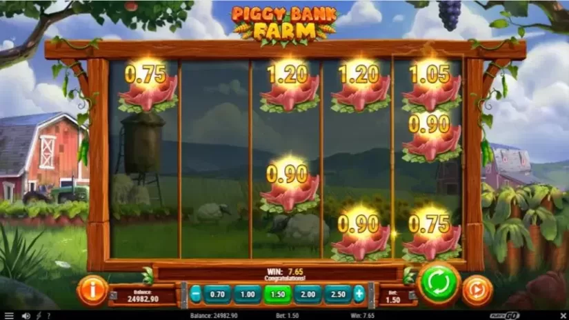 Piggy Bank Farm slot screenshot 3