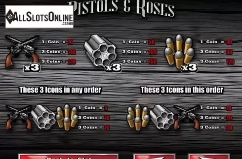 Screen3. Pistols & Roses from Rival Gaming