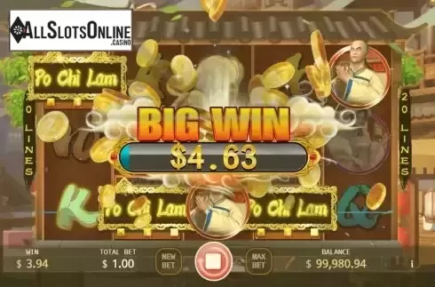 Big Win Screen