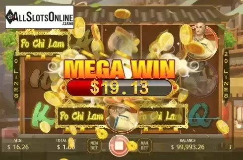 Mega Win Screen
