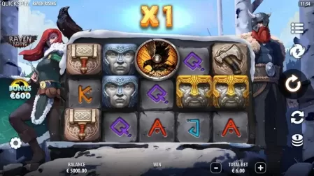 Raven Rising slot screenshot 1