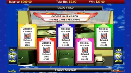 Red Baron slot screenshot 3