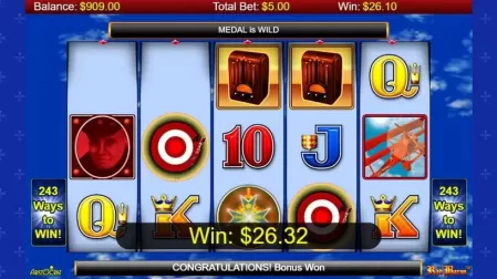 Red Baron slot screenshot 4