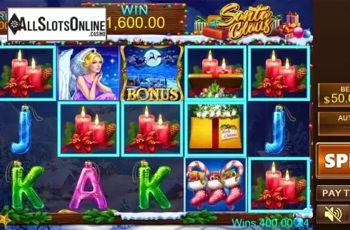 Game workflow . Santa Claus (PlayStar) from PlayStar