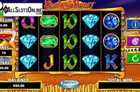 Screen 1. Sheik Yer Money from Barcrest