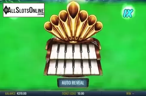 Bonus Game screen