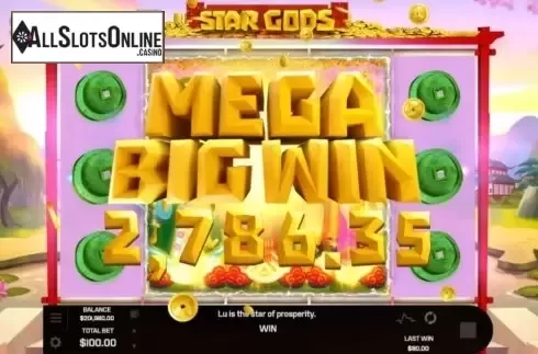 Win Screen 3. Star Gods from Golden Rock Studios
