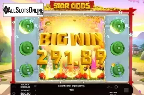 Win Screen 2. Star Gods from Golden Rock Studios