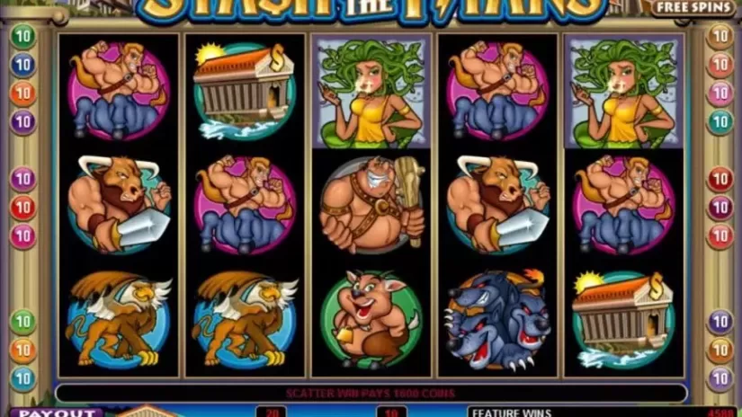 Stash of the Titans slot screenshot 4