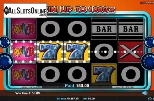 Win screen 3. Super Bar-X Game Changer from Realistic