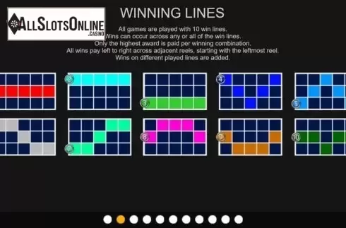 Paylines. Super Hot Mystery Wilds from Inspired Gaming