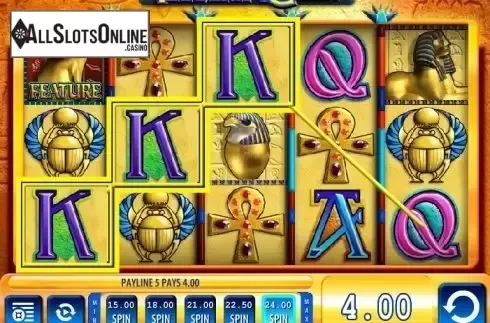 Win screen. Temptation Queen from WMS