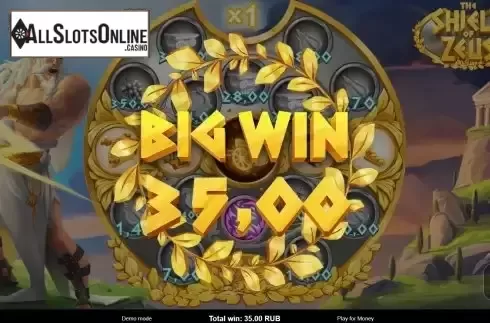 Big Win screen