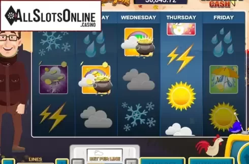Win Screen . The Weather Man from Bwin.Party
