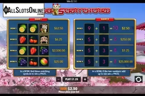 Win screen