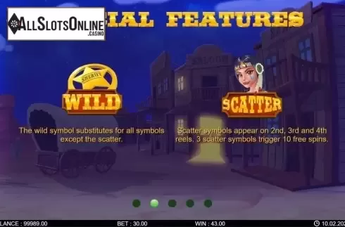 Feature screen 1. Wild Bandidos from 7mojos