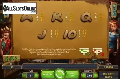 Screen9. Wild Rockets from NetEnt