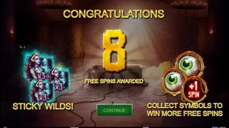 Zombie Queen slot screenshot 2