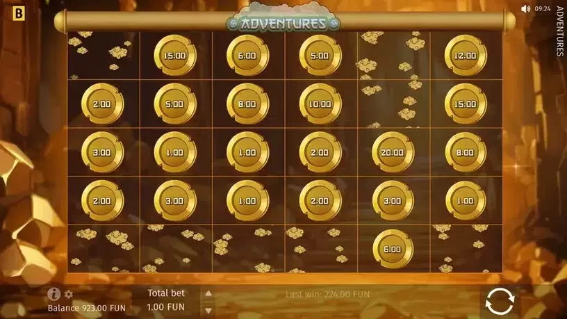 Adventures slot screenshot 6