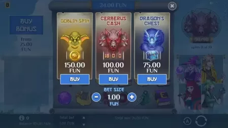 Adventures slot screenshot 2