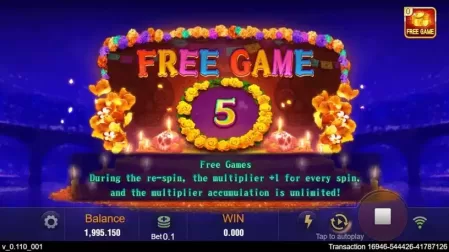 Bone Fortune slot screenshot 3