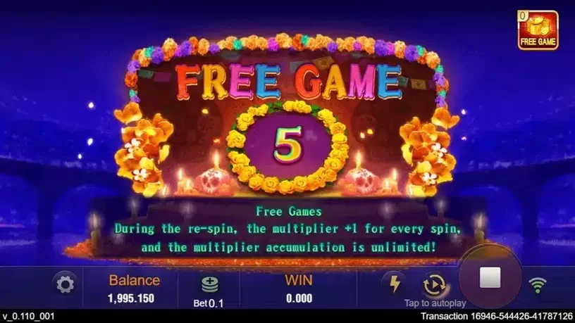 Bone Fortune slot screenshot 3