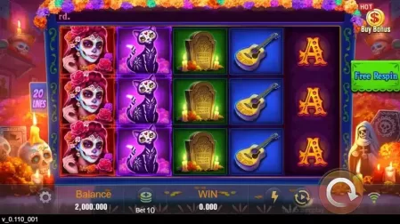 Bone Fortune slot screenshot 1