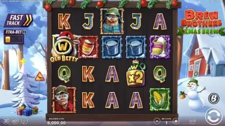 Brew Brothers Xmas Brew slot screenshot 1