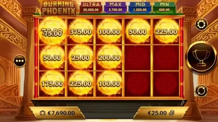 Burning Phoenix slot screenshot 4