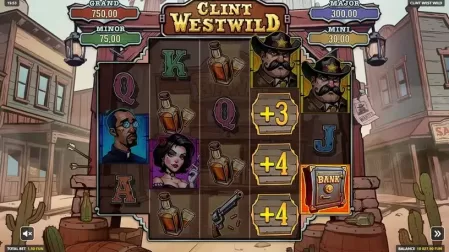 Clint WestWild slot screenshot 3