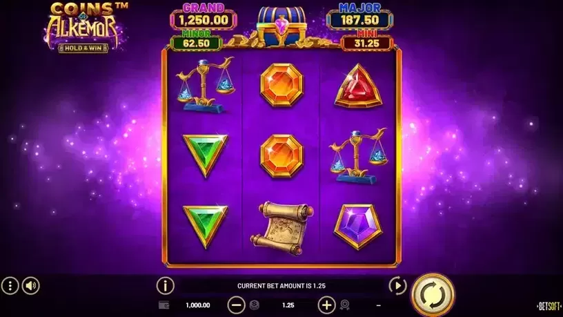 Coins of Alkemor slot screenshot