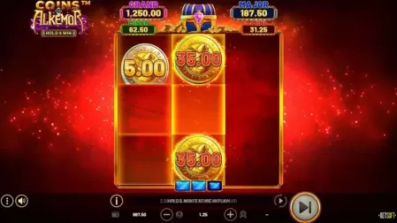 Coins of Alkemor slot screenshot 3