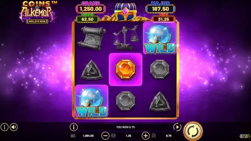 Coins of Alkemor slot screenshot