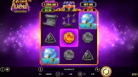 Coins of Alkemor slot screenshot 4