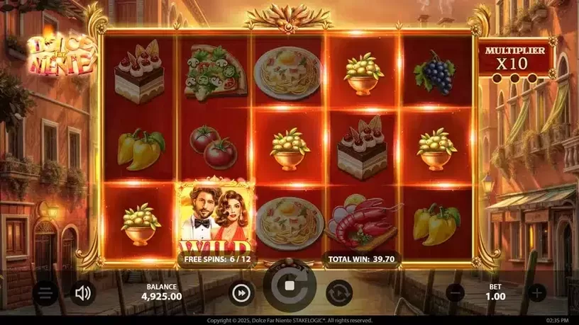 Dolce Far Niente slot screenshot 6