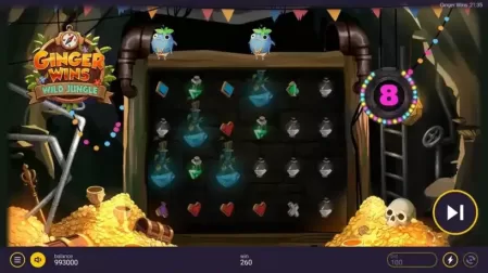 Ginger Wins: Wild Jungle slot screenshot 4