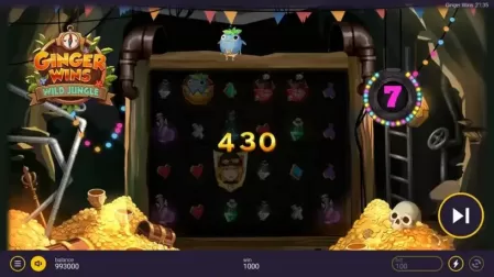 Ginger Wins: Wild Jungle slot screenshot 5