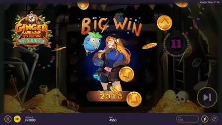 Ginger Wins: Wild Jungle slot screenshot 6