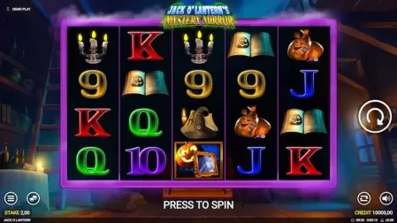 Jack o'Lantern's Mystery Mirrors slot screenshot 1