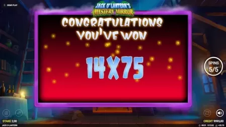 Jack o'Lantern's Mystery Mirrors slot screenshot 7
